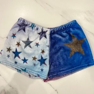 Fuzzy Penelope Wildberry Loubge Shorts with Stars